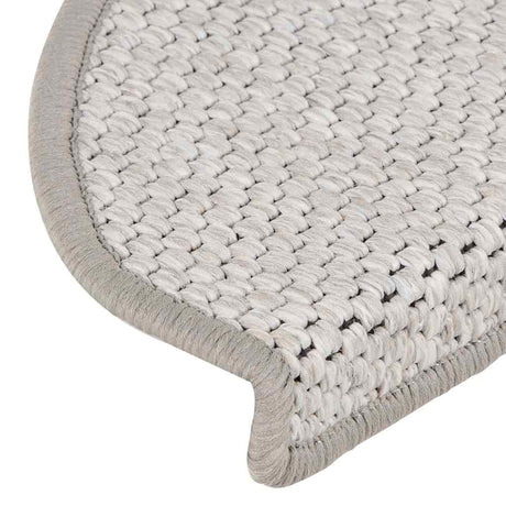 Stair Mats Self-Adhesive Sisal-Look 15 Pcs