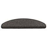 Stair Mats Self-Adhesive Sisal-Look 15 Pcs
