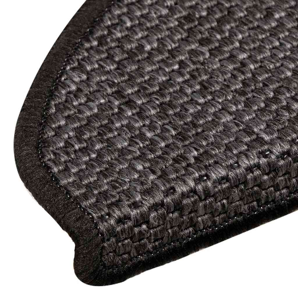 Stair Mats Self-Adhesive Sisal-Look 15 Pcs
