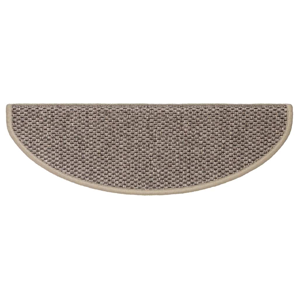Stair Mats Self-Adhesive Sisal-Look 15 Pcs