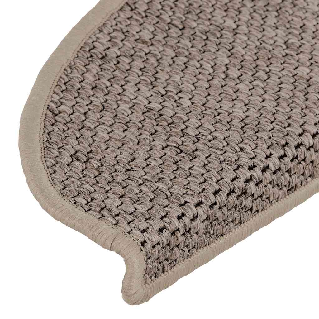 Stair Mats Self-Adhesive Sisal-Look 15 Pcs