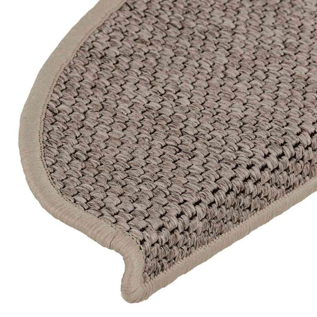 Stair Mats Self-Adhesive Sisal-Look 15 Pcs