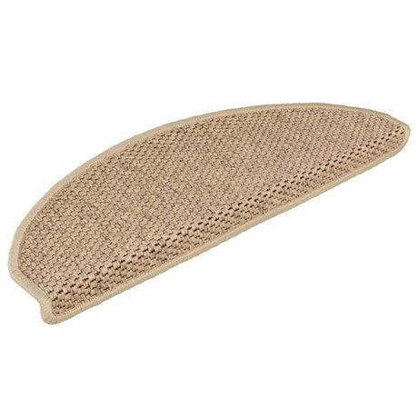 Stair Mats Self-Adhesive Sisal-Look 15 Pcs