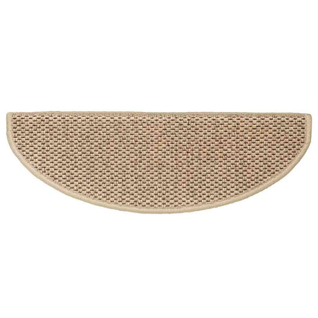 Stair Mats Self-Adhesive Sisal-Look 15 Pcs