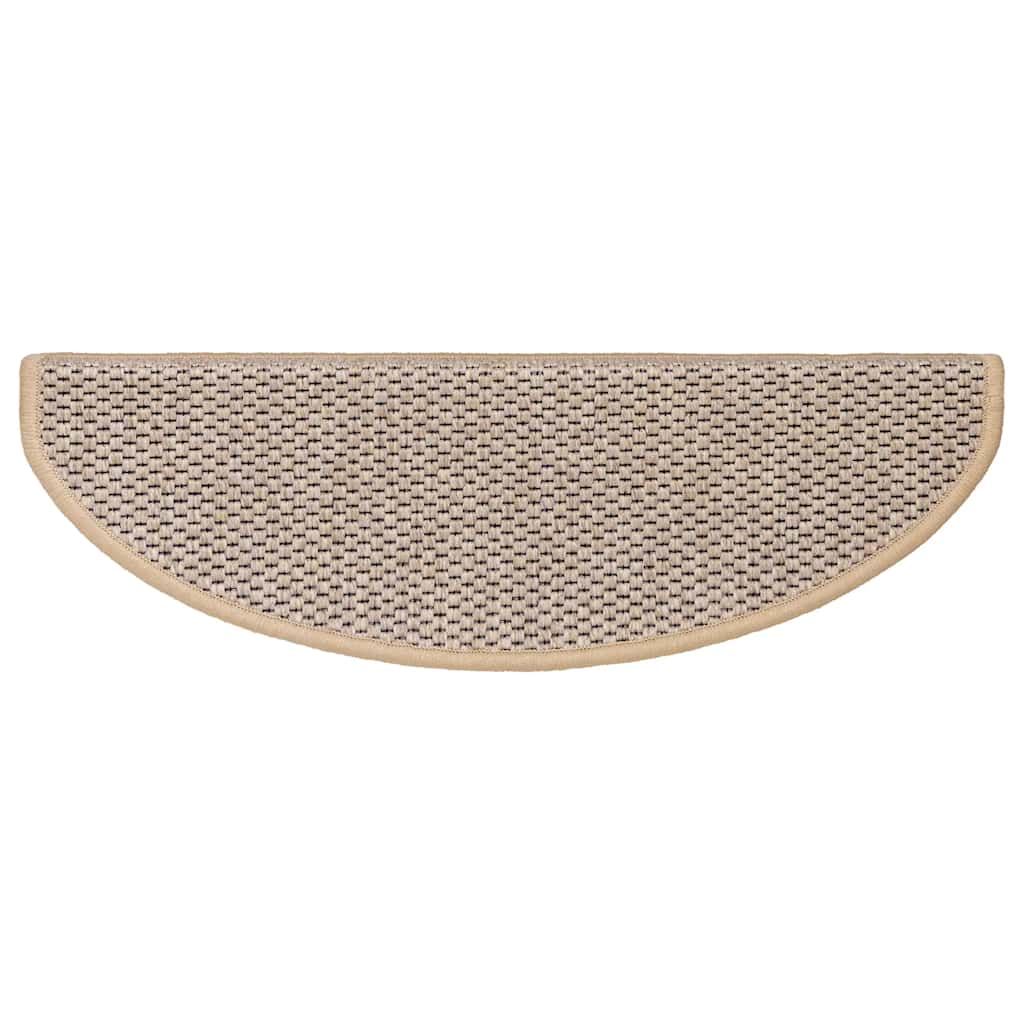 Stair Mats Self-Adhesive Sisal-Look 15 Pcs