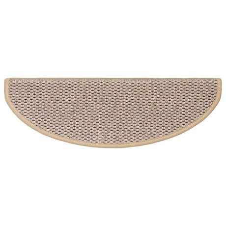 Stair Mats Self-Adhesive Sisal-Look 15 Pcs