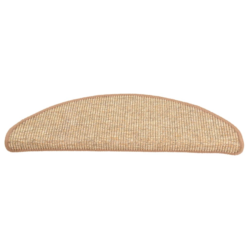 Stair Mats Self-Adhesive 15 Pcs 65X21X4 Cm