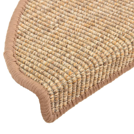Stair Mats Self-Adhesive 15 Pcs 65X21X4 Cm