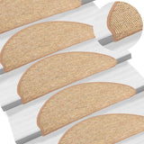 Stair Mats Self-Adhesive 15 Pcs 65X21X4 Cm