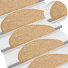 Stair Mats Self-Adhesive 15 Pcs 65X21X4 Cm