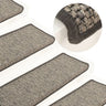 Stair Mats Self-Adhesive 15 Pcs 65X21X4 Cm