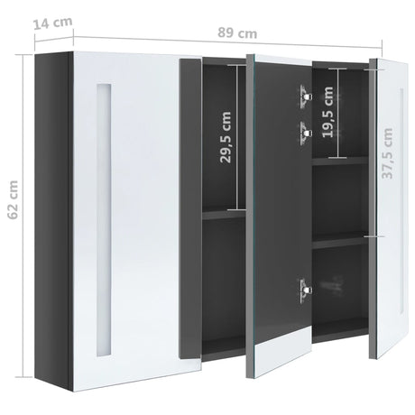 Led Bathroom Mirror Cabinet