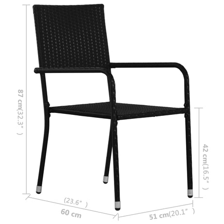 3 Piece Garden Dining Set