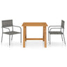 3 Piece Garden Dining Set