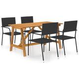 5 Piece Garden Dining Set