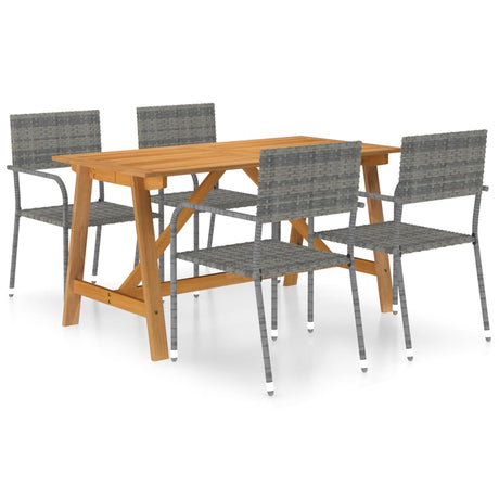5 Piece Garden Dining Set