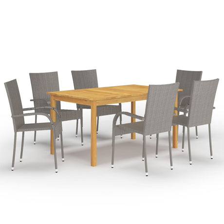 7 Piece Garden Dining Set