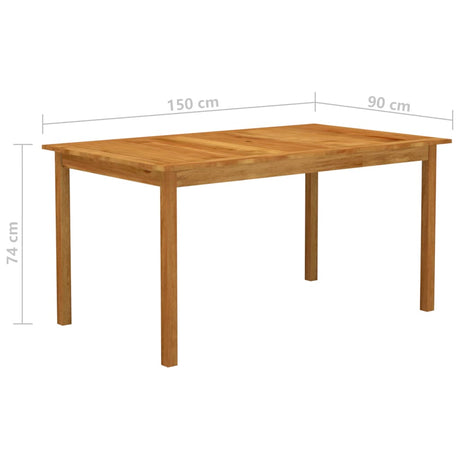 5 Piece Garden Dining Set