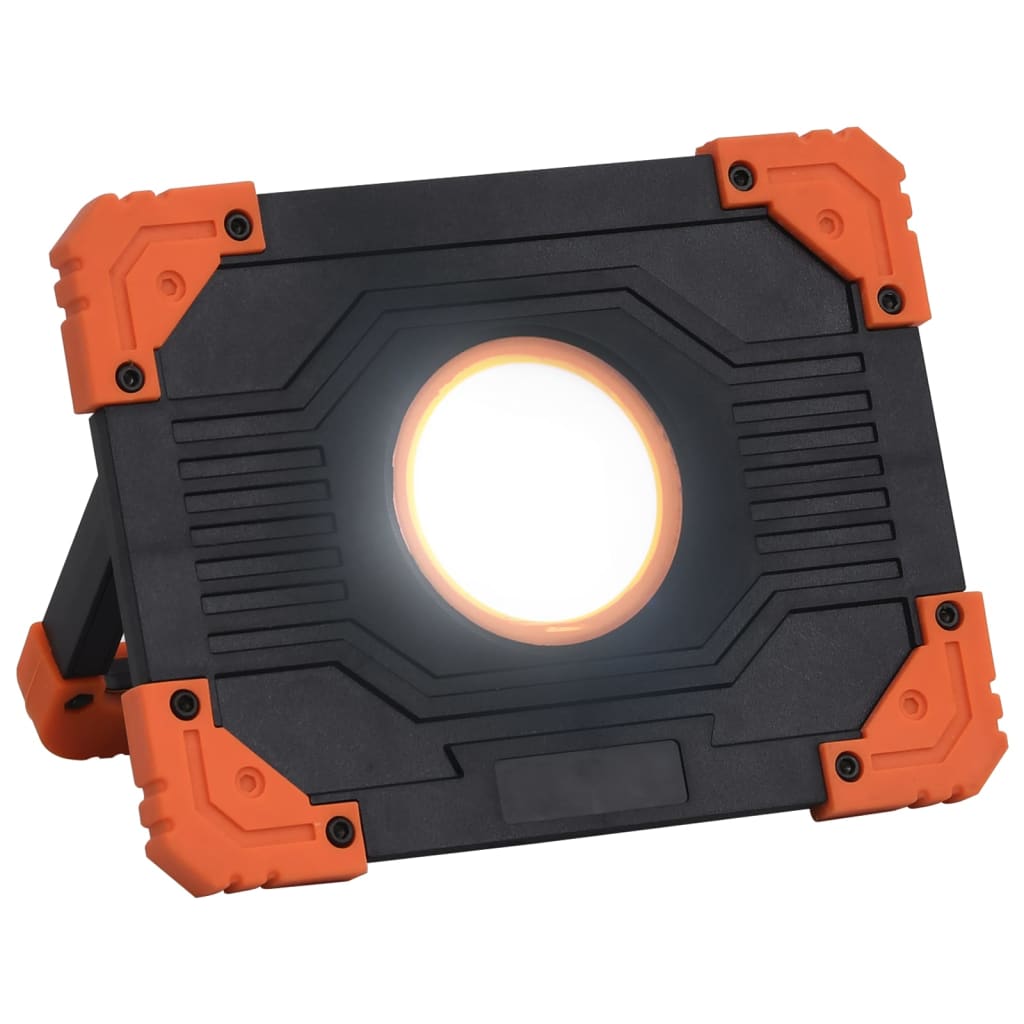 Portable Led Spotlight Abs 10 W Cold White
