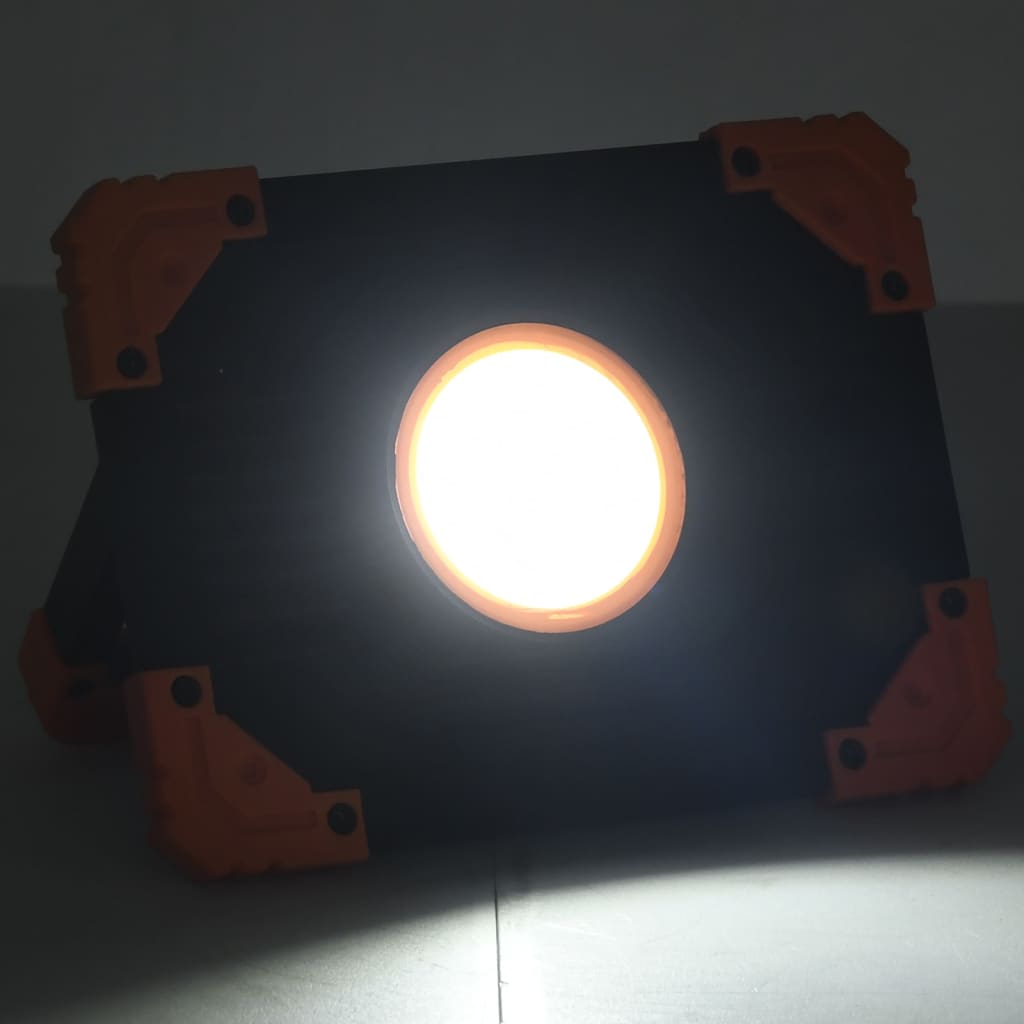 Portable Led Spotlight Abs 10 W Cold White