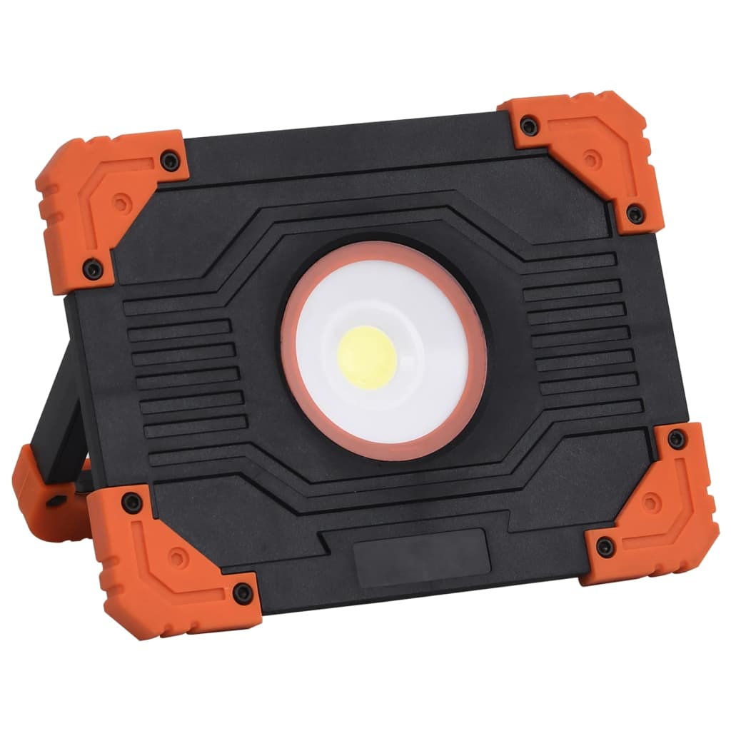 Portable Led Spotlight Abs 10 W Cold White