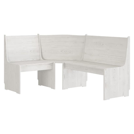Corner Bench Reine 151 Cm Solid Wood Pine