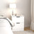 Bedside Cabinet 40X40X50 Cm Engineered Wood