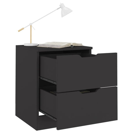 Bedside Cabinet 40X40X50 Cm Engineered Wood