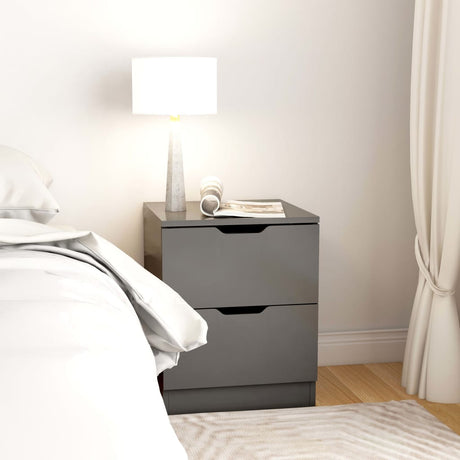 Bedside Cabinet 40X40X50 Cm Engineered Wood
