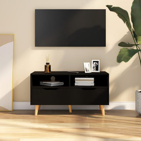 Tv Cabinet 90X40X48.5 Cm Engineered Wood