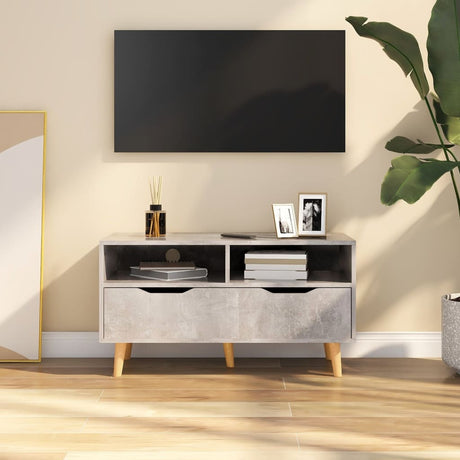 Tv Cabinet 90X40X48.5 Cm Engineered Wood