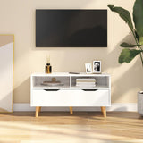 Tv Cabinet 90X40X48.5 Cm Engineered Wood