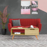 Coffee Table 100X49.5X43 Cm Engineered Wood