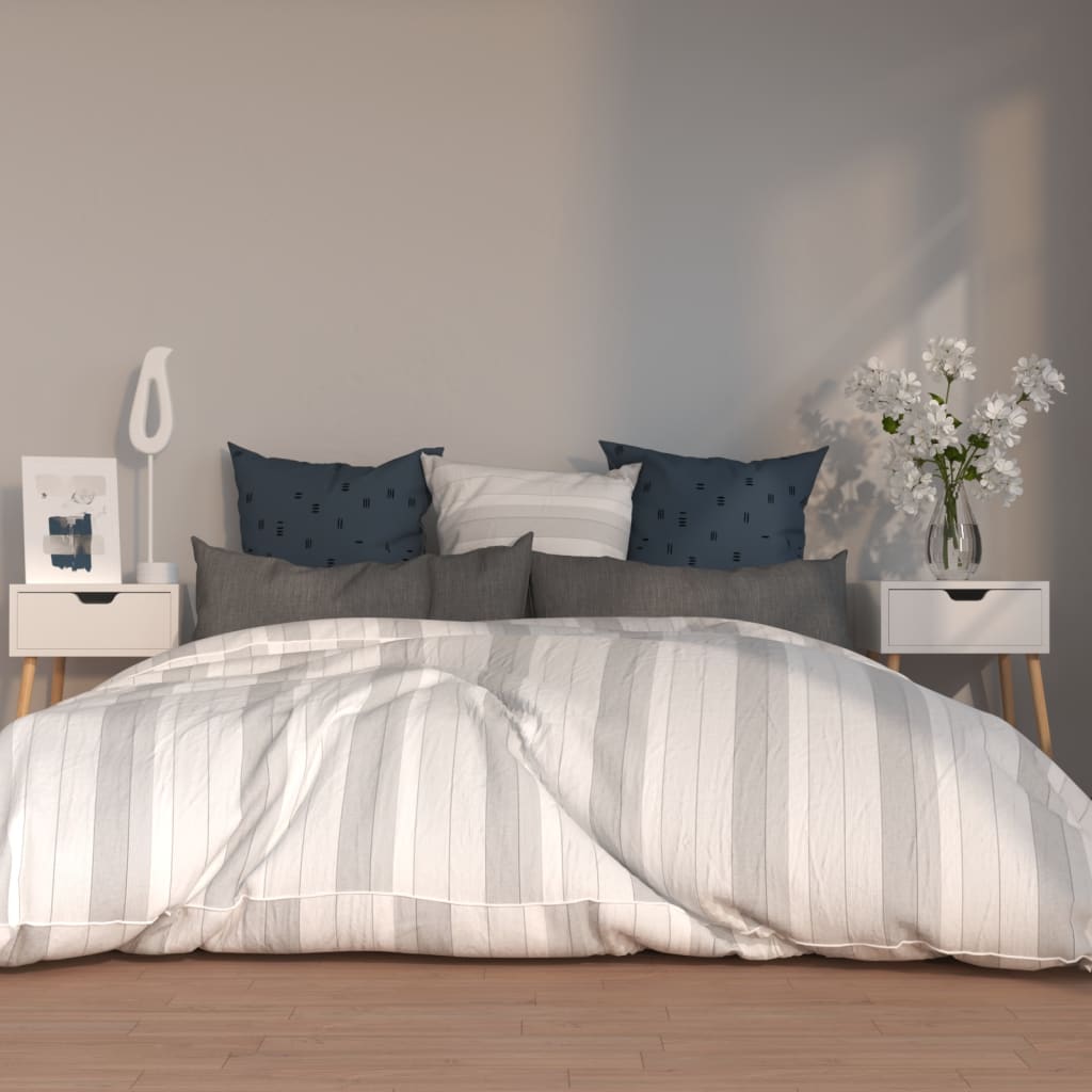 Bedside Cabinet 40X40X56 Cm Engineered Wood