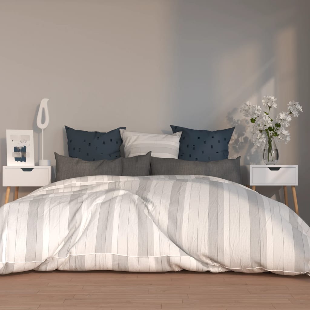 Bedside Cabinet 40X40X56 Cm Engineered Wood