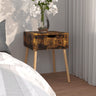 Bedside Cabinet 40X40X56 Cm Engineered Wood