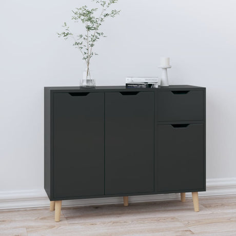 Sideboard 90X30X72 Cm Engineered Wood