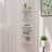 Wall Corner Shelf 19X19X123 Cm Engineered Wood