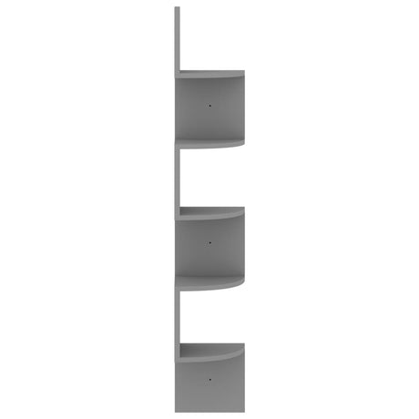 Wall Corner Shelf 19X19X123 Cm Engineered Wood