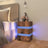 Led Bedside Cabinet 45X35X67 Cm Engineered Wood
