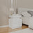 Bedside Cabinet 45X35X52 Cm Engineered Wood