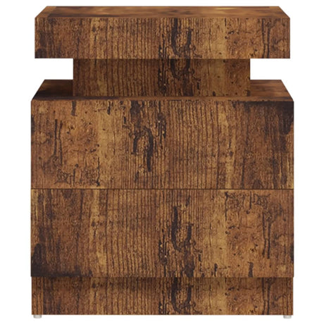 Bedside Cabinet 45X35X52 Cm Engineered Wood