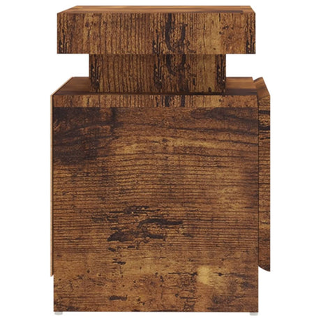 Bedside Cabinet 45X35X52 Cm Engineered Wood