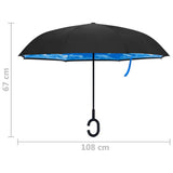 Umbrella C-Handle Black 108 Cm