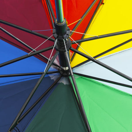 Automatic Folding Umbrella Multicolour 124 Cm