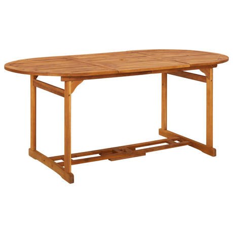Garden Dining Table Solid Acacia Wood