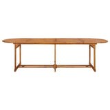 Garden Dining Table Solid Acacia Wood