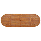 Garden Dining Table Solid Acacia Wood