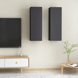 Tv Cabinet 2 Pcs 30,5X30X Engineered Wood