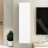 Tv Cabinet 2 Pcs 30,5X30X Engineered Wood